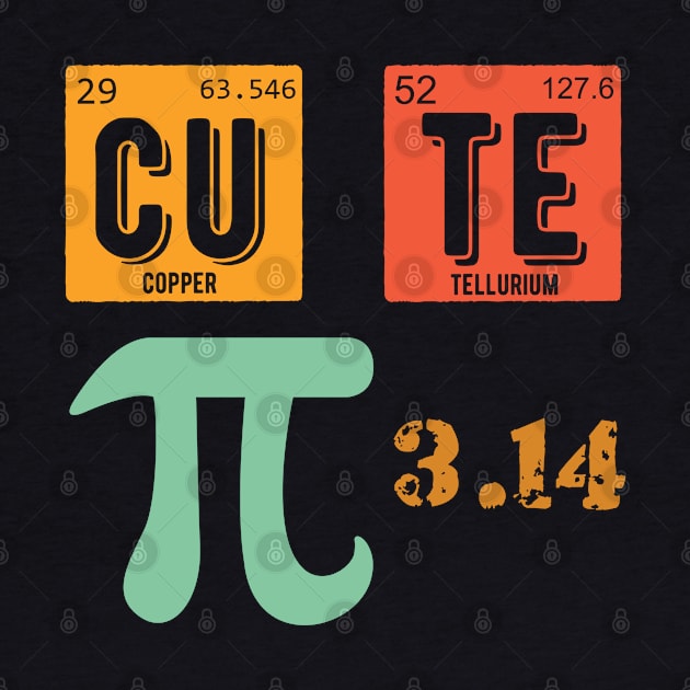 Cute Pie Pi Day Cutie Math Periodic Table Pink math teacher by Gaming champion